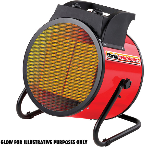 Clarke 6925238 Devil 9000PTC 9kW Fan Heater (400V)