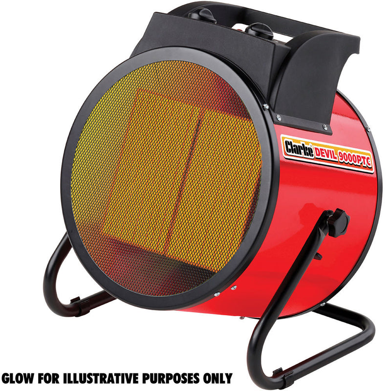 Clarke 6925238 Devil 9000PTC 9kW Fan Heater (400V)