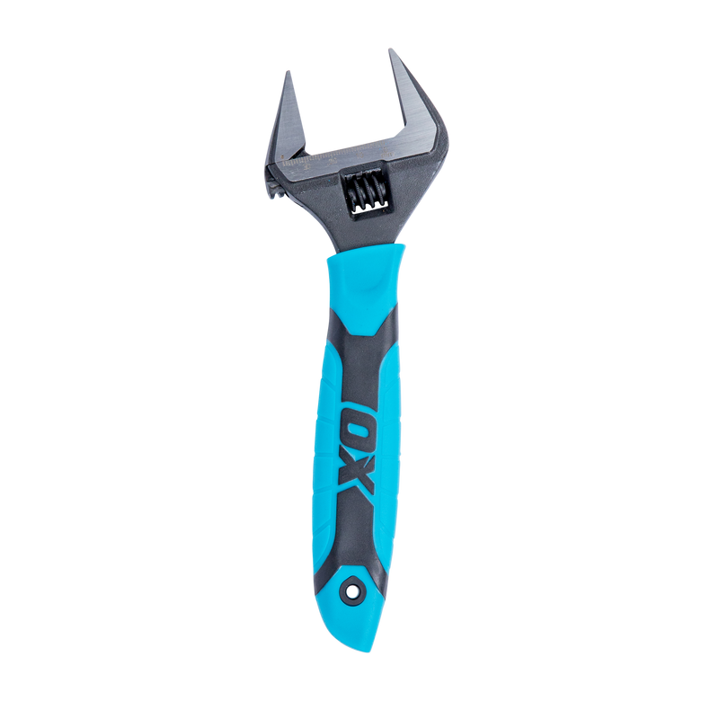 OX Tools OX-P324608 Pro Series Adjustable Wrench Extra Wide Jaw 8‚Äù (200mm)
