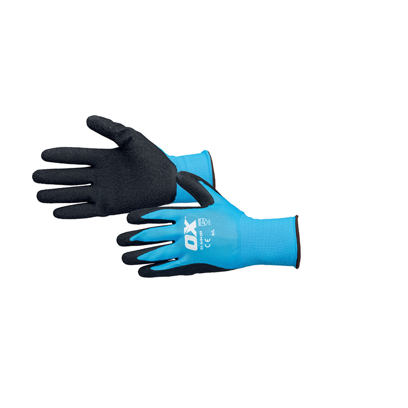 OX Tools OX-S484209 Latex Flex Glove Size 9 / L