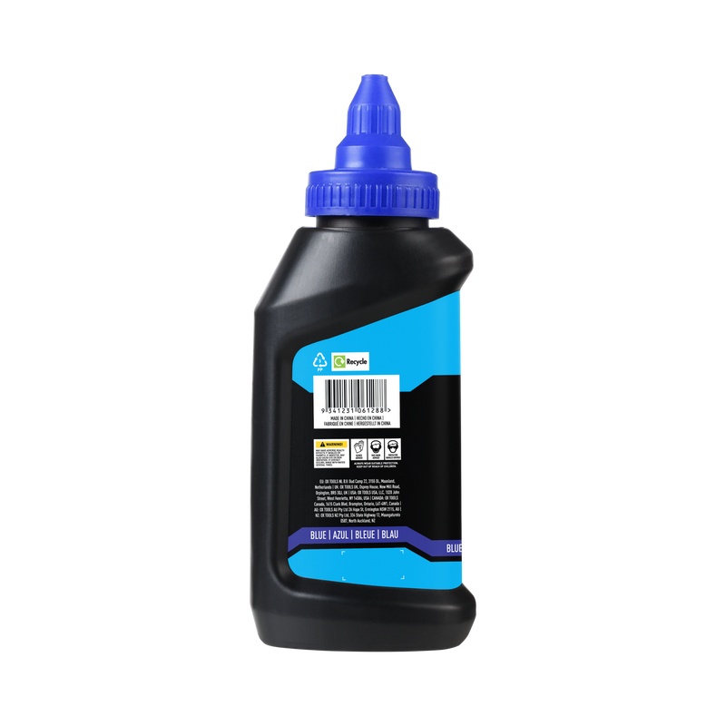 OX Hand Tools P630802 8-Ounce Standard Blue Marking Chalk - Permanence 1