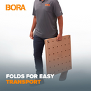 BORA CK22TM Centipede Table Top - Pair - 20mm Dog Holes