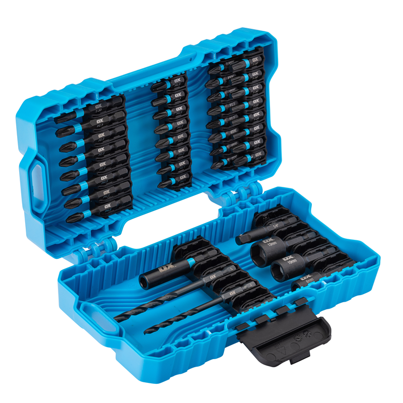 OX P215540 Pro Impact Drill & Drive Accessory Set – 40 Piece