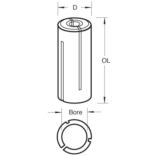 Trend Tools CLT/SLV/3263 Collet Sleeve 3.2Mm To 6.35Mm