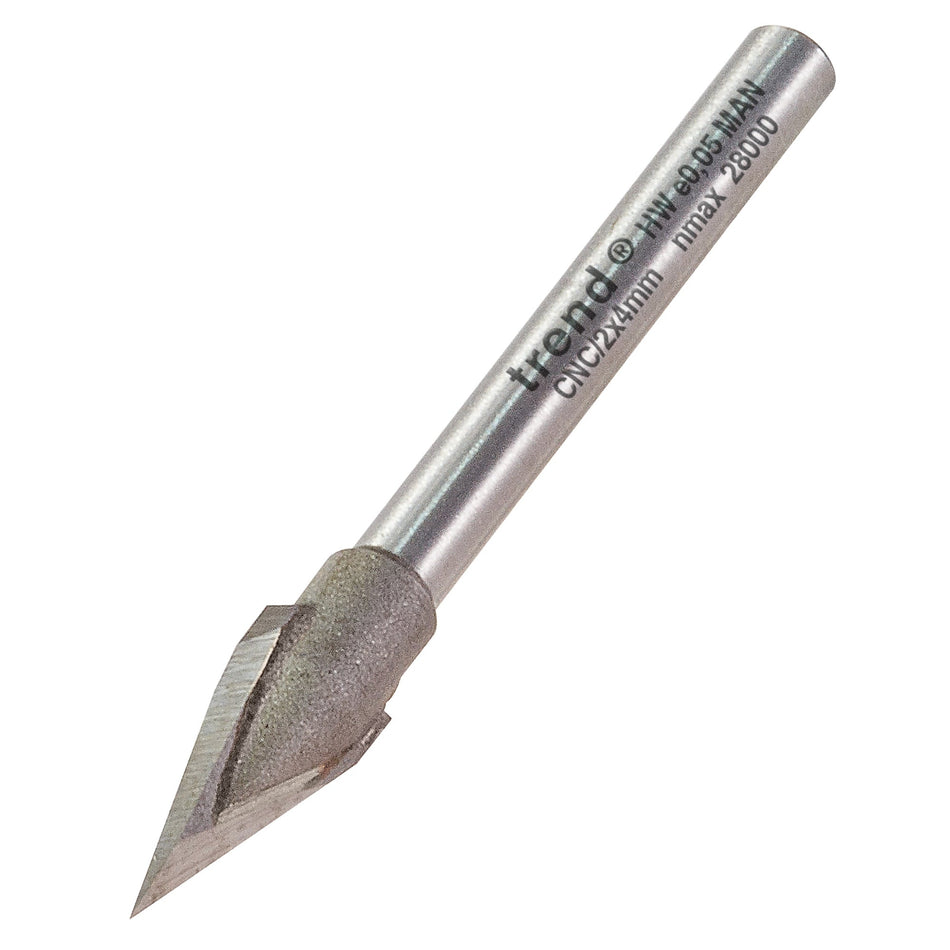 Trend Tools CNCM/1X4MMTC 30 Deg V Groove 6.3Mm Wood 4635V030