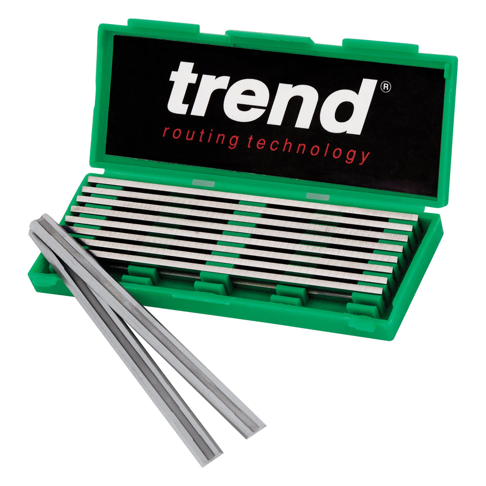 Trend Tools CR/PB29/5PR Craft Pro Planer Blade Pack 82Mm X 5.5Mm Cr/Pb29 X 5 Pairs Tc