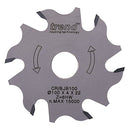 Trend Tools CR/BJB100T Trend Cordless Biscuit Jointer Saw Blade 100Mm X 22Mm X 6T