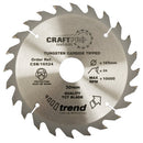 Trend Tools CSB/17024 Trend Wood Circular Saw Blade 170Mm X 16Mm X 24T