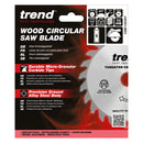 Trend Tools CSB/12530T Trend Wood Cordless Circular Saw Blade 125Mm X 20Mm X 30T