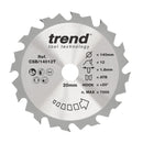 Trend Tools CSB/14012T Trend Wood Cordless Circular Saw Blade 140Mm X 20Mm X 12T