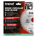 Trend Tools CSB/14012T Trend Wood Cordless Circular Saw Blade 140Mm X 20Mm X 12T