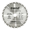 Trend Tools CSB/16024A Trend Wood Circular Saw Blade 160Mm X 20Mm X 24T