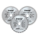 Trend Tools CSB/160/3PK/A Trend Wood Circular Saw Blade 160Mm X 20Mm X 24/48T, 3 Pack