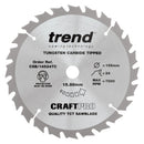 Trend Tools CSB/16524TC Trend Wood Cordless Circular Saw Blade 165Mm X 15.88Mm X 24T