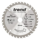 Trend Tools CSB/16536T Trend Wood Cordless Circular Saw Blade 165Mm X 20Mm X 36T