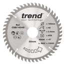 Trend Tools CSB/16548 Trend Wood Circular Saw Blade 165Mm X 30Mm X 48T