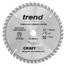 Trend Tools CSB/16548TC Trend Wood Cordless Circular Saw Blade 165Mm X 15.88Mm X 48T