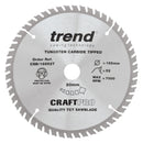 Trend Tools CSB/16552T Trend Wood Cordless Circular Saw Blade 165Mm X 20Mm X 52T