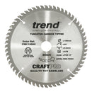 Trend Tools CSB/16560 Trend Wood Circular Saw Blade 165Mm X 20Mm X 60T