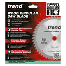 Trend Tools CSB/16816T Trend Wood Cordless Circular Saw Blade 168Mm X 20Mm X 16T