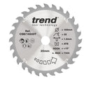 Trend Tools CSB/16828T Trend Wood Cordless Circular Saw Blade 168Mm X 20Mm X 28T
