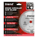 Trend Tools CSB/18424 Trend Wood Circular Saw Blade 184Mm X 16Mm X 24T