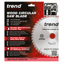 Trend Tools CSB/21036TC Trend Wood Cordless Atbr Circular Saw Blade 210Mm X 30Mm X 36T