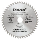 Trend Tools CSB/21048 Trend Wood Circular Saw Blade 210Mm X 30Mm X 48T