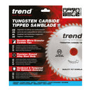 Trend Tools CSB/21524 Trend Wood Circular Saw Blade 215Mm X 30Mm X 24T