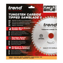 Trend Tools CSB/21548 Trend Wood Circular Saw Blade 215Mm X 30Mm X 48T