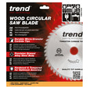 Trend Tools CSB/21648 Trend Wood Circular Saw Blade 216Mm X 30Mm X 48T