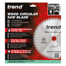 Trend Tools CSB/25030 Trend Wood Circular Saw Blade 250Mm X 30Mm X 30T