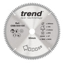 Trend Tools CSB/300100 Trend Wood Circular Saw Blade 300Mm X 30Mm X 100T