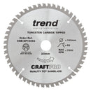 Trend Tools CSB/AP16052 Trend Aluminium/Plastic Circular Saw Blade 160Mm X 20Mm X 52T