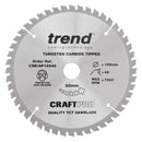 Trend Tools CSB/AP16548 Trend Aluminium/Plastic Circular Saw Blade 165Mm X 20Mm X 48T