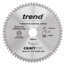 Trend Tools CSB/AP21564 Trend Aluminium/Plastic Circular Saw Blade 215Mm X 30Mm X 64T