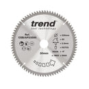 Trend Tools CSB/AP23580 Trend Aluminium/Plastic Circular Saw Blade 235Mm X 30Mm X 80T