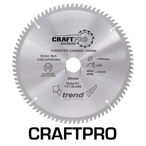 Trend Tools CSB/AP18458A Trend Aluminium/Plastic Circular Saw Blade 184Mm X 30Mm X 58T