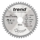Trend Tools CSB/CC19048TB Trend Wood Cordless Mitre Saw Blade 190Mm X 30Mm X 48T
