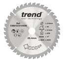 Trend Tools CSB/CC21040B Trend Wood Mitre Saw Blade 210Mm X 25.4Mm X 40T