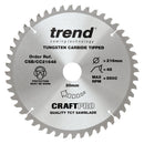 Trend Tools CSB/CC21648 Trend Wood Mitre Saw Blade 216Mm X 30Mm X 48T