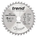 Trend Tools CSB/CC25036T Trend Wood Cordless Atbr Mitre Saw Blade 250Mm X 30Mm X 36T