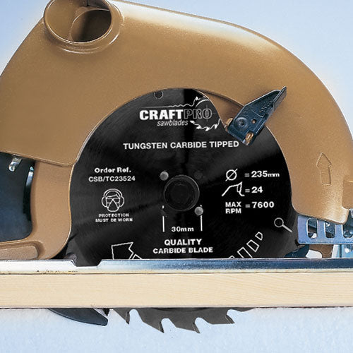 Trend Tools CSB/TC19024T Trend Wood Cordless Circular Saw Blade 190Mm X 30Mm X 24T