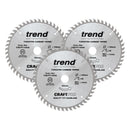 Trend Tools CSB/PT165/3PK Trend Laminate / Hpl Circular Saw Blade 165Mm X 20Mm X 48T, 3 Pack