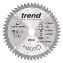 Trend Tools CSB/PT16852 Trend Laminate/Hpl Circular Saw Blade 168Mm X 20Mm X 52T