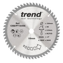 Trend Tools CSB/PT18456 Trend Laminate/Hpl Circular Saw Blade 184Mm X 16Mm X 56T