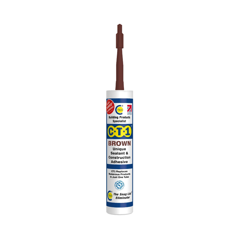 CT1 Brown Sealant & Adhesive Tribrid Multi-purpose Sealant, 290ml 1/2/3/6/12 Pack