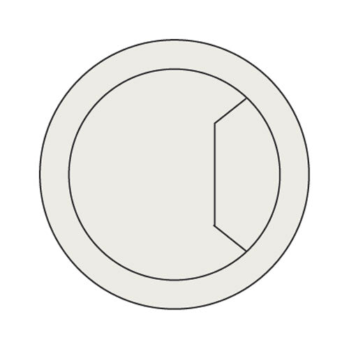 Trend Tools CTI/80/PK1 Cable Tidy Insert Light Grey