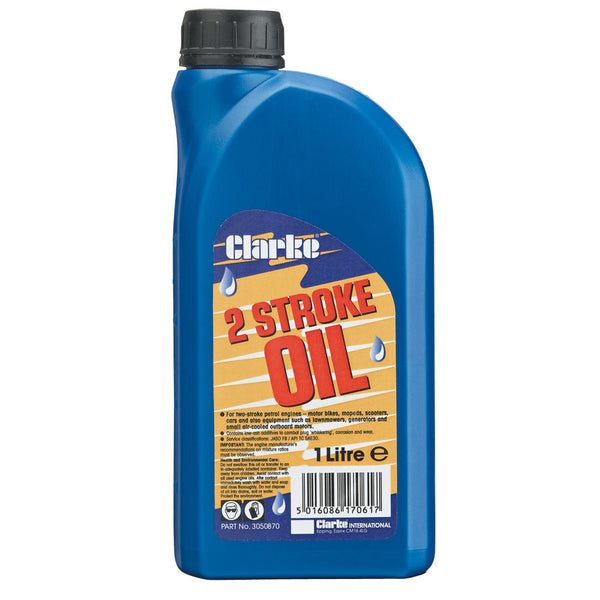 Clarke 3050870 Two Stroke Oil 1Litre