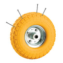 Clarke 4202001 PF265 Puncture Proof Yellow Tyred Wheel 265mm